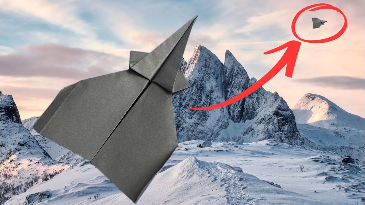 Comment faire un Avion en Papier qui vole loin comme un vrai combattant