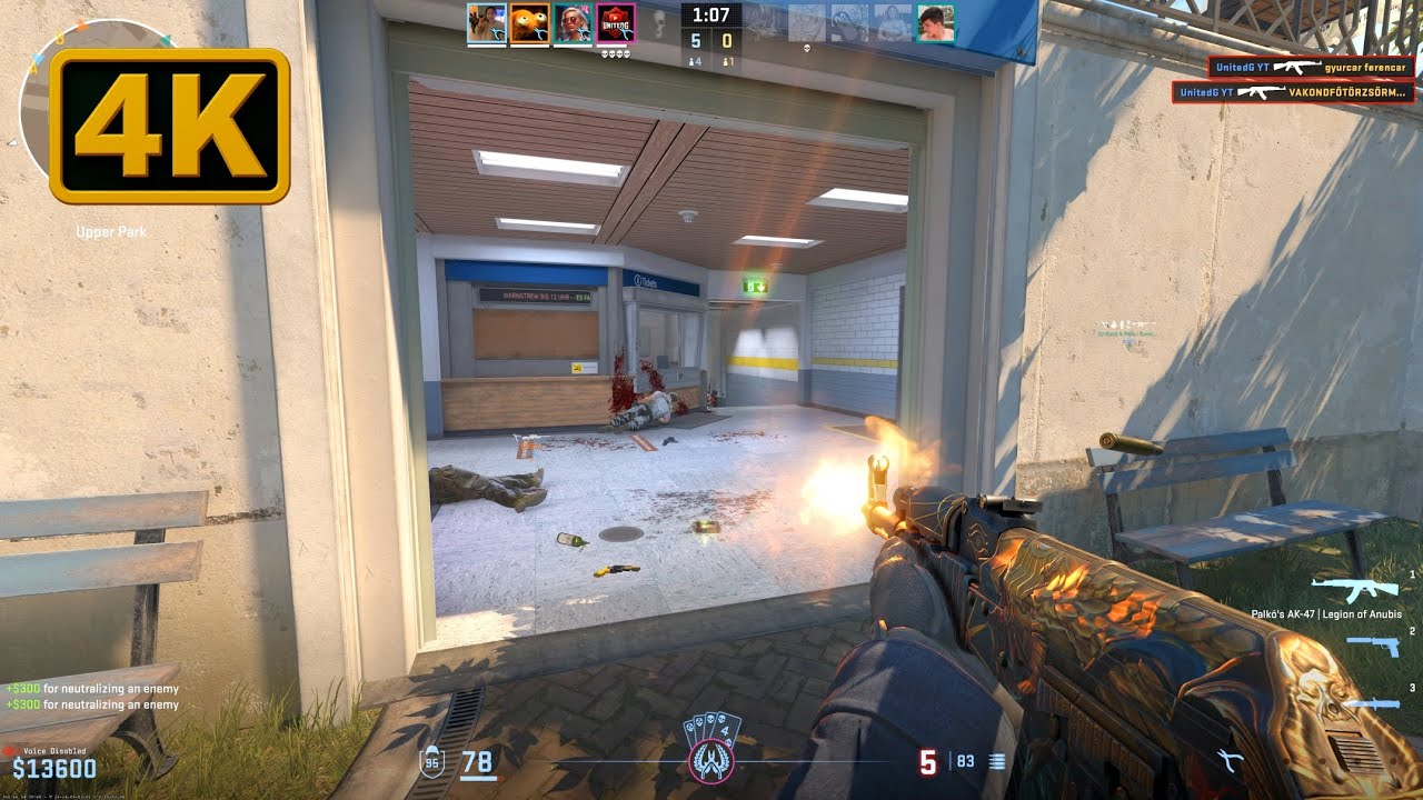 Counter Strike 2 Gameplay 4K (No Commentary)