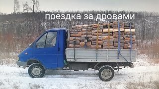 Поездка в лес за дровами