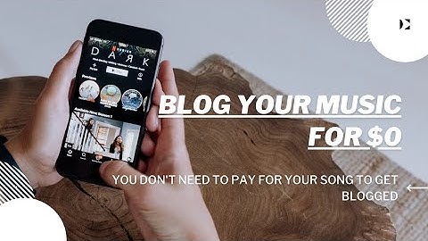 HOW TO BLOG YOUR MUSIC FOR FREE