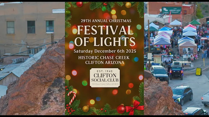 Clifton AZ 29th Annual Festival of Lights 2025