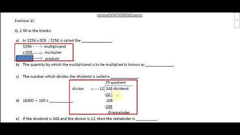 Maths Class 4 Exercise 1c (Q.1)