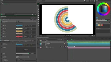 Feature | Duplicating and animating concentric circles in Cavalry.