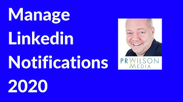 Manage Linkedin Notifications 2020