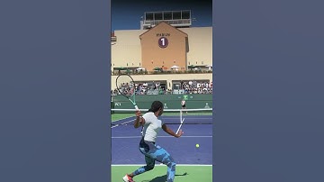 Coco Gauff Slo Motion Tennis Forehand