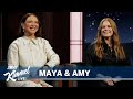 Amy adams  maya rudolph on obsession with disney filming disenchanted  learning irish slang