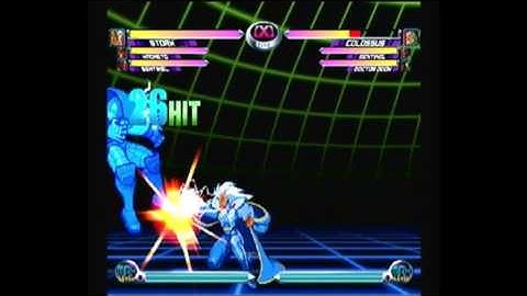 MvC2 - Storm Flying Screen (Typhoon)