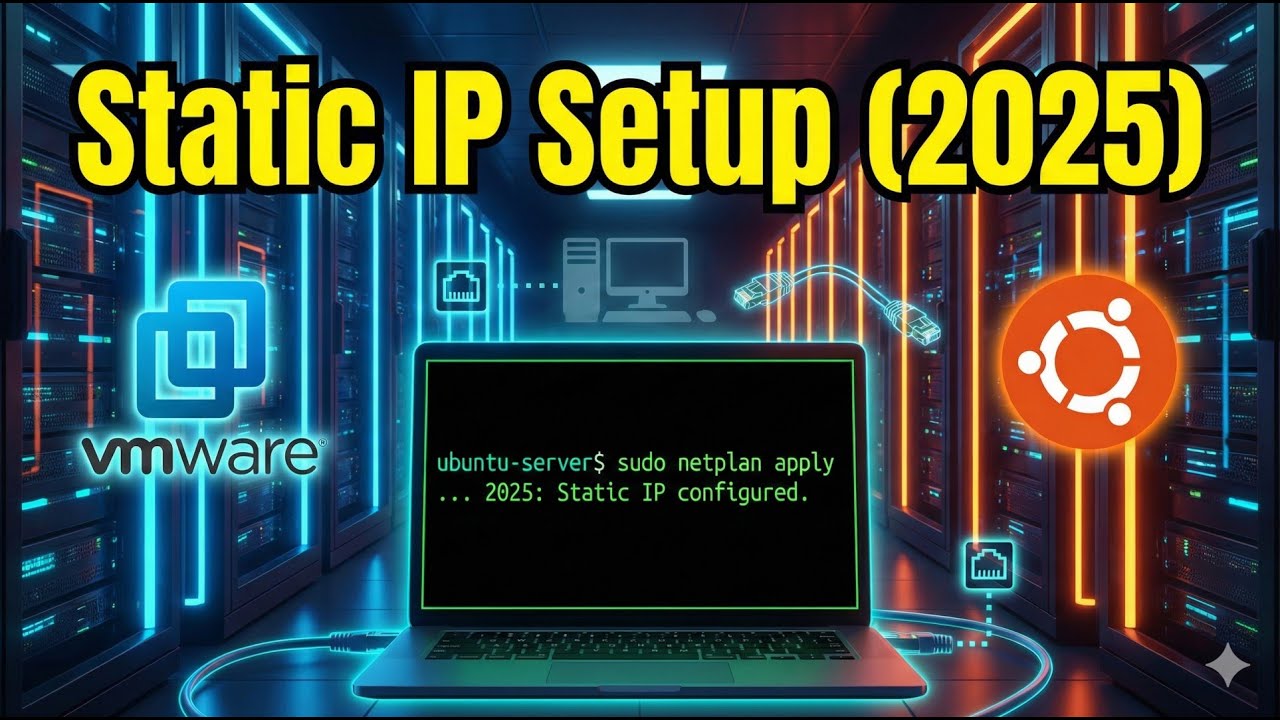 How to Set a Static IP on Ubuntu Server in VMware (2025 Updated Guide ...