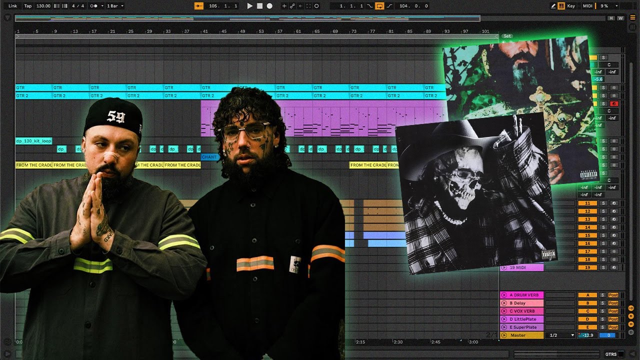 HOW TO MAKE BEATS LIKE $UICIDEBOY$ (ABLETON TUTORIAL)