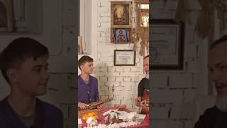 КОЛЯДКА. ГИТАРА И САКСОФОН #колядка #рождество