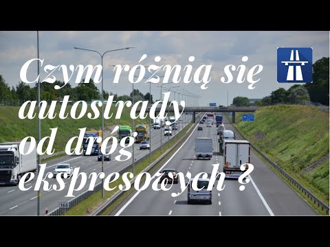 Wideo: Różnica Między Autostradą A Autostradą