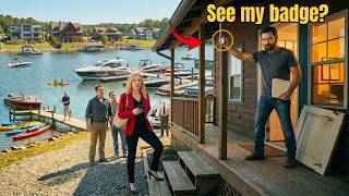 HOA Karen Broke Into My Lake Cabin for an “Inspection” — Then She Saw My Badge