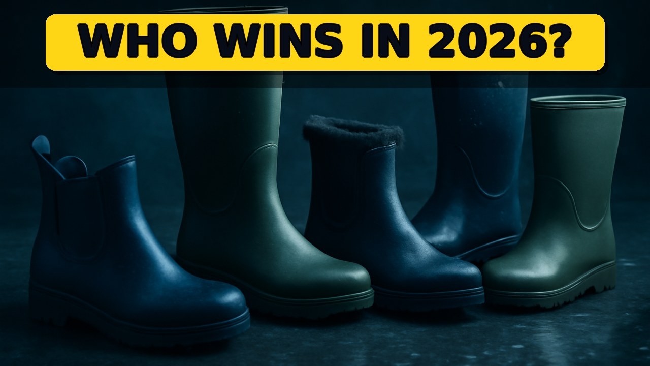 Top 5 Best Rain Boots for Work 2026 - Stay Dry and Comfortable All Day