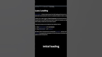 Did You Know This About Lazy Loading In Next.js? #nextjs #reactjs