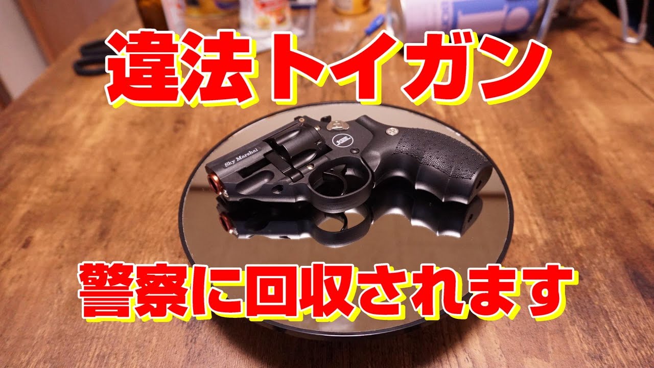【スカイマーシャル】実銃認定されたおもちゃの鉄砲【警察が回収しています】