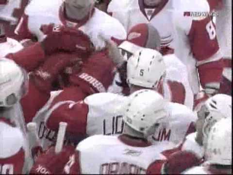 Niklas Kronwall overtime winner, Chris Osgood 400 ...