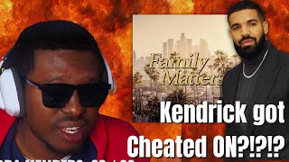 KENDRICK BM IS SMASHING DAVE FREE?? II Drake - Family Matters II REACTION