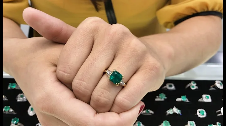 HOW TO LOOK FOR AND BUY COLOMBIAN EMERALD ENGAGEMENT RING - DayDayNews