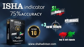 Isha indicator version 10 / Buy/Sell signal Indicator / Auto SL and TP.