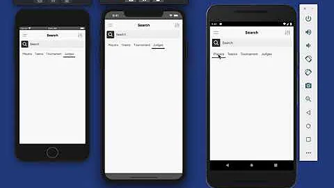 Qt/QML for iOS/Android: UI Example of Search form