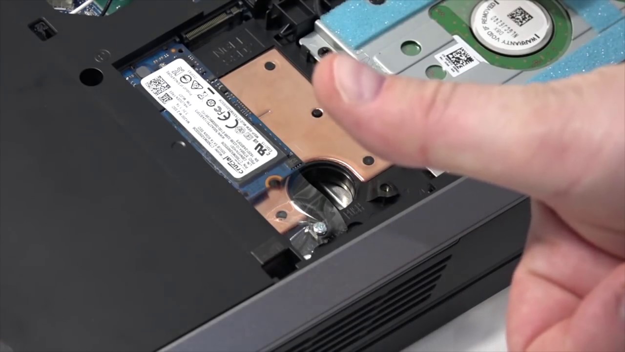 Come cambiare SSD su un Alienware - YouTube