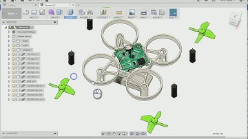 Airgineers Fusion 360 Lesson 10 - Drone Assembly