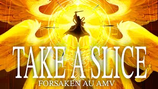 Take A Slice Forsaken/Roblox Lore - Telamon Shedding Godhood - Shedletsky Vs 1X1X1X1 Resimi