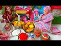 Barbie indian village routine   kajal ki kahani part  175  barbie ki hindi kahaniyan 