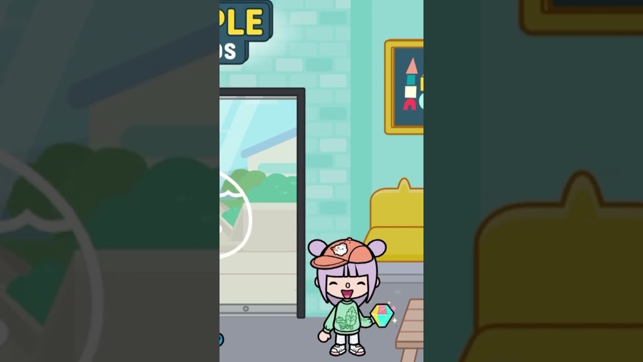 Rainbow gem 💎 in Toca Boca tocalifeworld toca YouTube