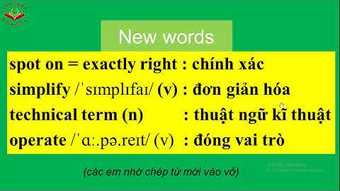 Tiếng Anh 9. Unit 9. English in the world. Lesson 1: Getting started