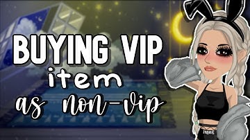 ・×・ Buying Vip Item as a Non-Vip ︰MSP