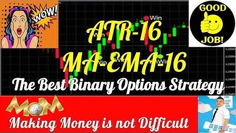 Chiến Lược Binary Options Hiệu Quả | ATR & MA - EMA | The  Best Banary Options Strategy | #dnnthao