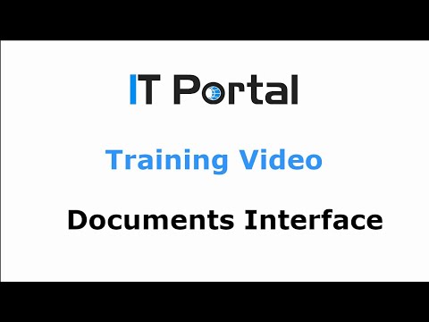 IT Portal - Documents Interface