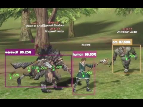 Using neural networks to play Lineage 2