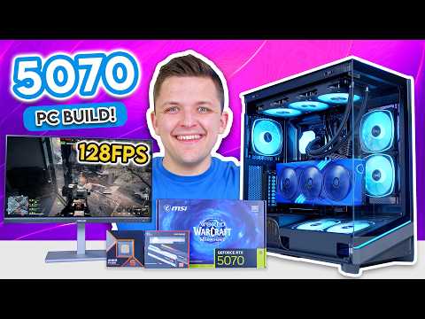 Best RTX 5070 Gaming PC Build Right Now! 👀 [ft. MSI WoW Midnight Edition] thumbnail
