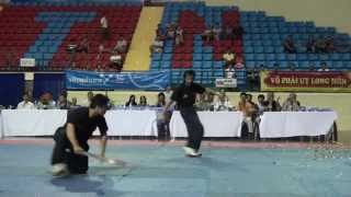 Nunchakus vs Dao Sword ( Chinese Big Dragon Knife)  Demonstration - Jeet Kune Do Vietnam DOJO