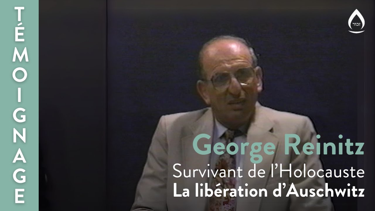Holocaust survivor George Reinitz - Liberation from Auschwitz - YouTube