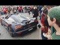 Oops!! Koenigsegg Agera Hypercar CRASHES in to curb! Monterey Car Week 2018