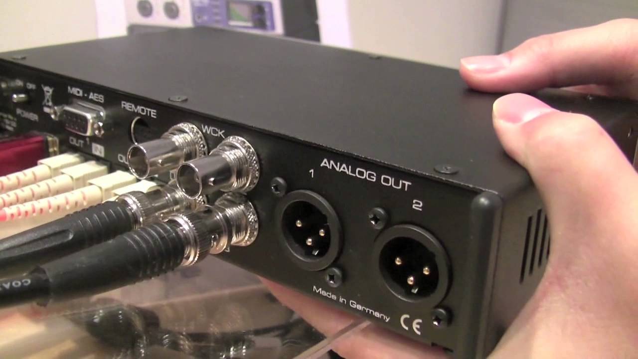 RME - Frankfurt Musikmesse 2013 - Madiface XT & Madiface USB - YouTube