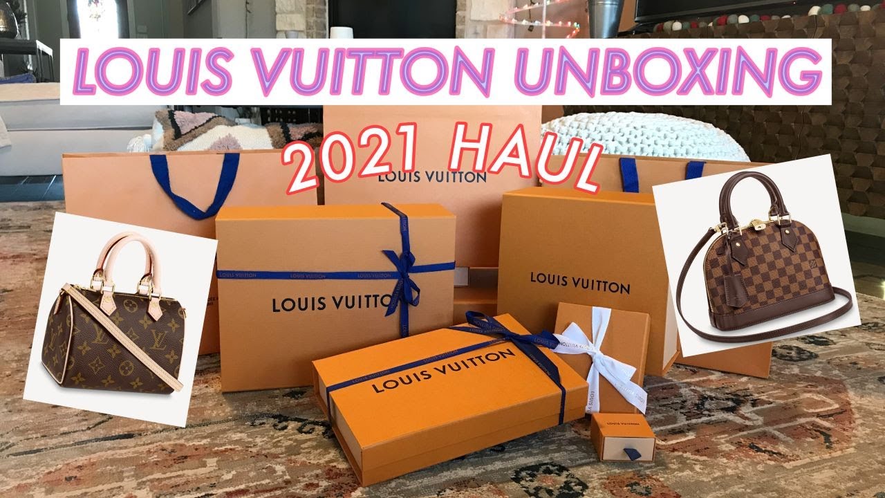 NEW LV HAUL UNBOXING, 2021