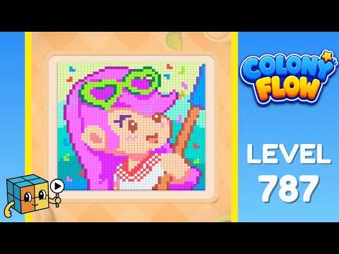 Colony Flow Level 787 Walkthrough Solution