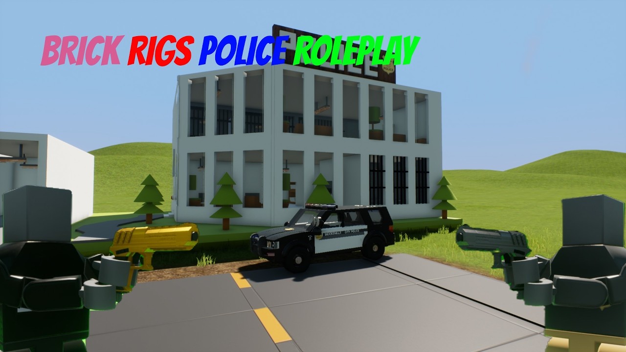 Brick Rigs Police RolePlay - YouTube
