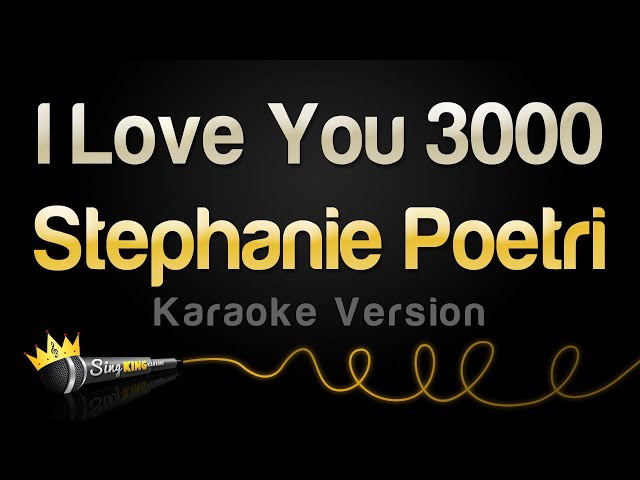 Stephanie Poetri - I Love You 3000 (Karaoke Version) class=