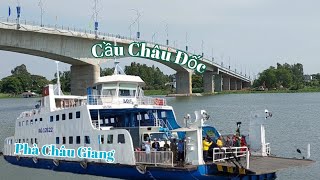 Cầu Châu Đốc thông xe thay cho phà Châu Giang
