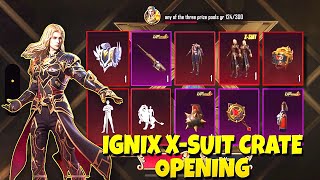 😍 IGNIX X-SUIT CRATE OPENING IN BGMI | LUCKY SPIN CRATE OPENING IN BGMI | NEW X-SUIT CRATE OPENING✅