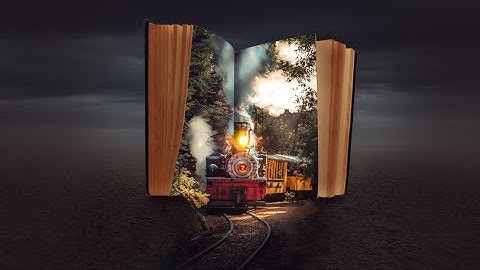 fantasy book manipulation - photoshop manipulation tutorial