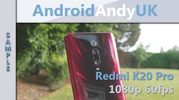 Redmi K20 Pro 1080p 60fps Video Sample