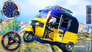 HOW TO PLAY Offroad Tuk Tuk Auto Rickshaw Racing - Android GamePlay screenshot 5