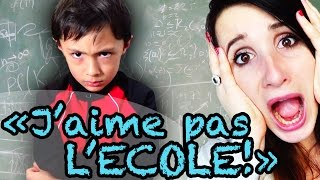 Mon enfant n'aime pas l'école! ANGIE LA CRAZY SÉRIE