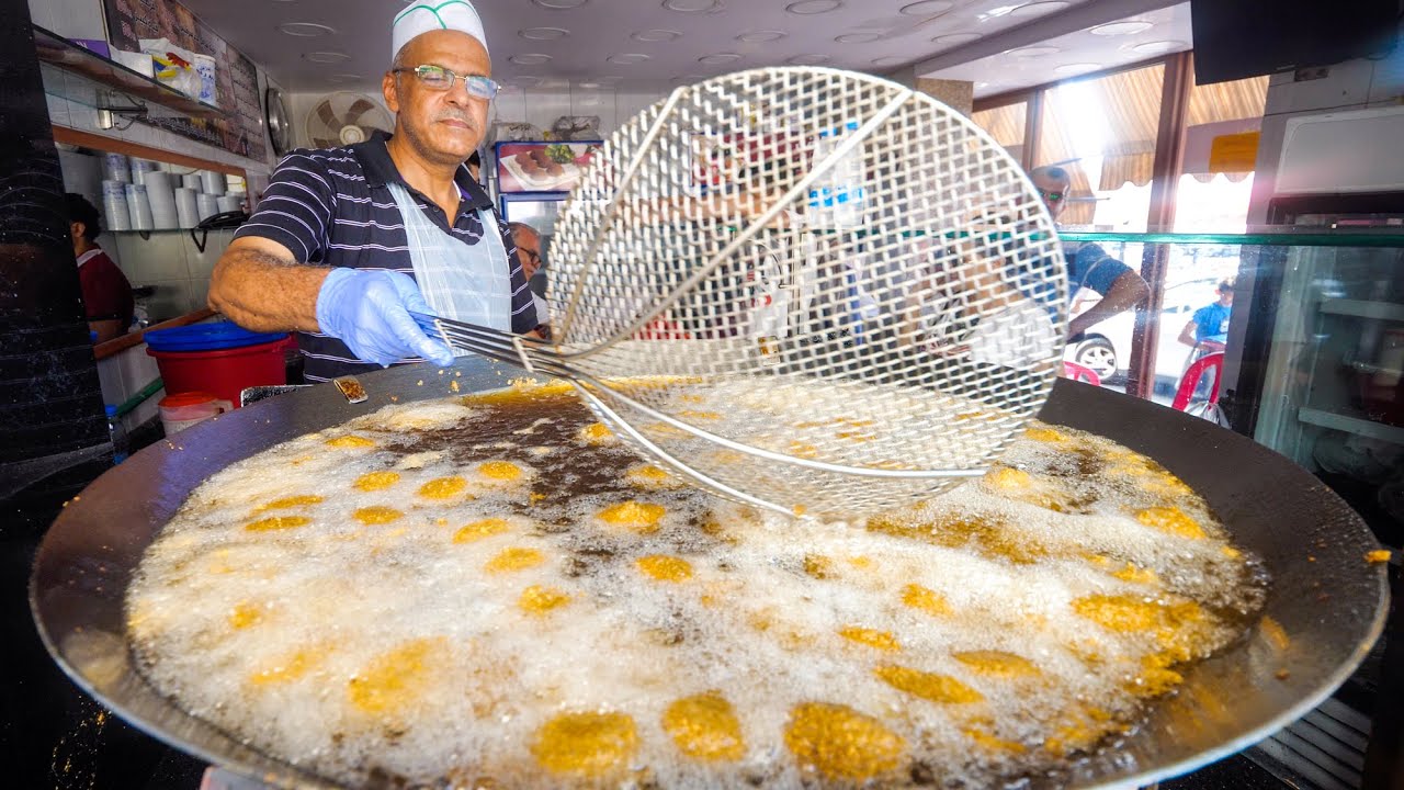 Extreme Arabian Street Food - FALAFEL JACUZZI + Best Ever Ful in Saida, Lebanon! | Mark Wiens